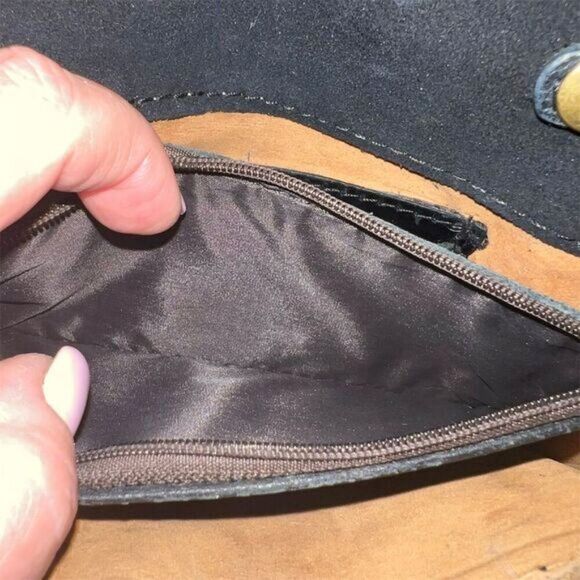 Patricia Nash Floral Leather Crossbody Bag Multicolor Adjustable Strap - Picture 9 of 11